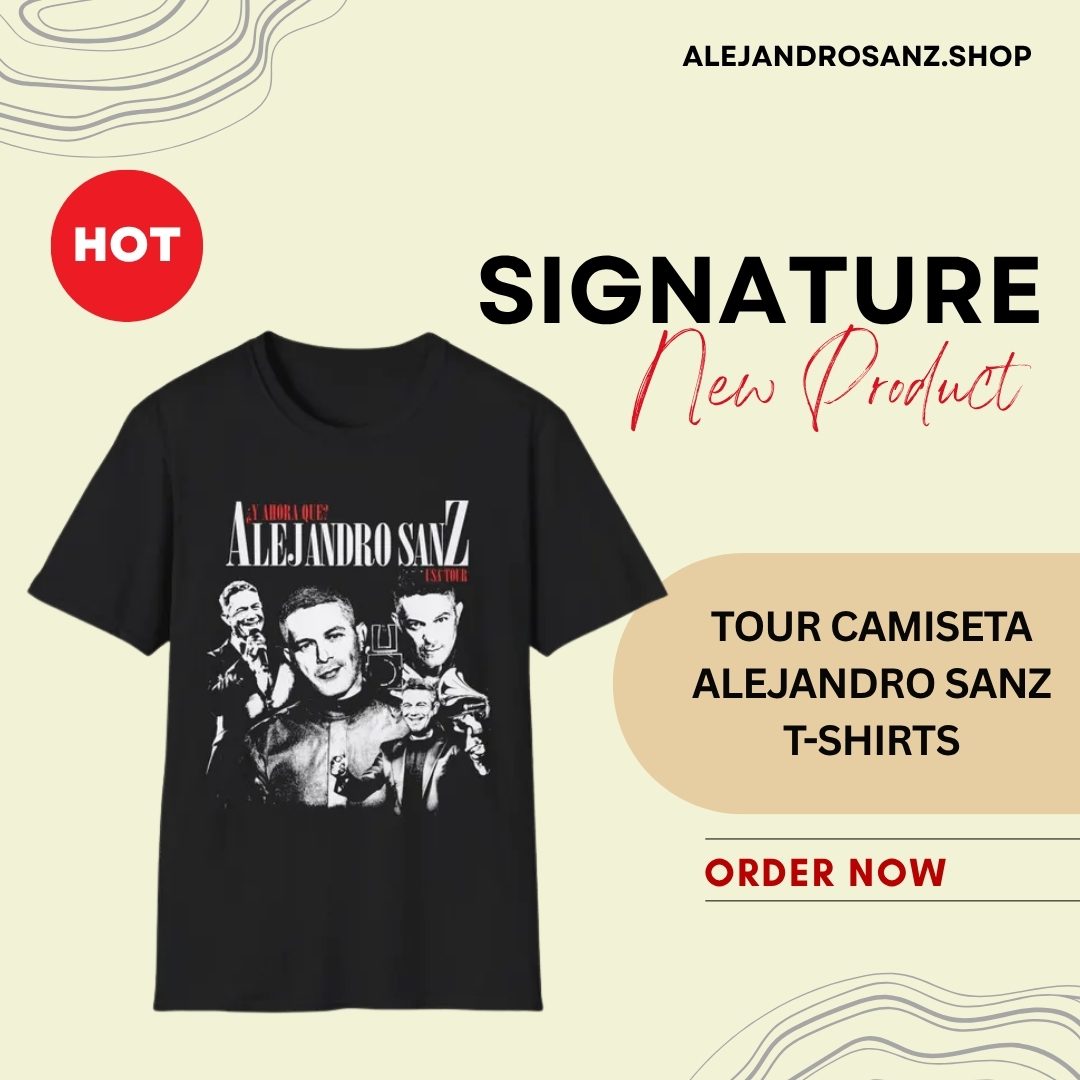 Tour Camiseta PM2503 Alejandro Sanz T-Shirts